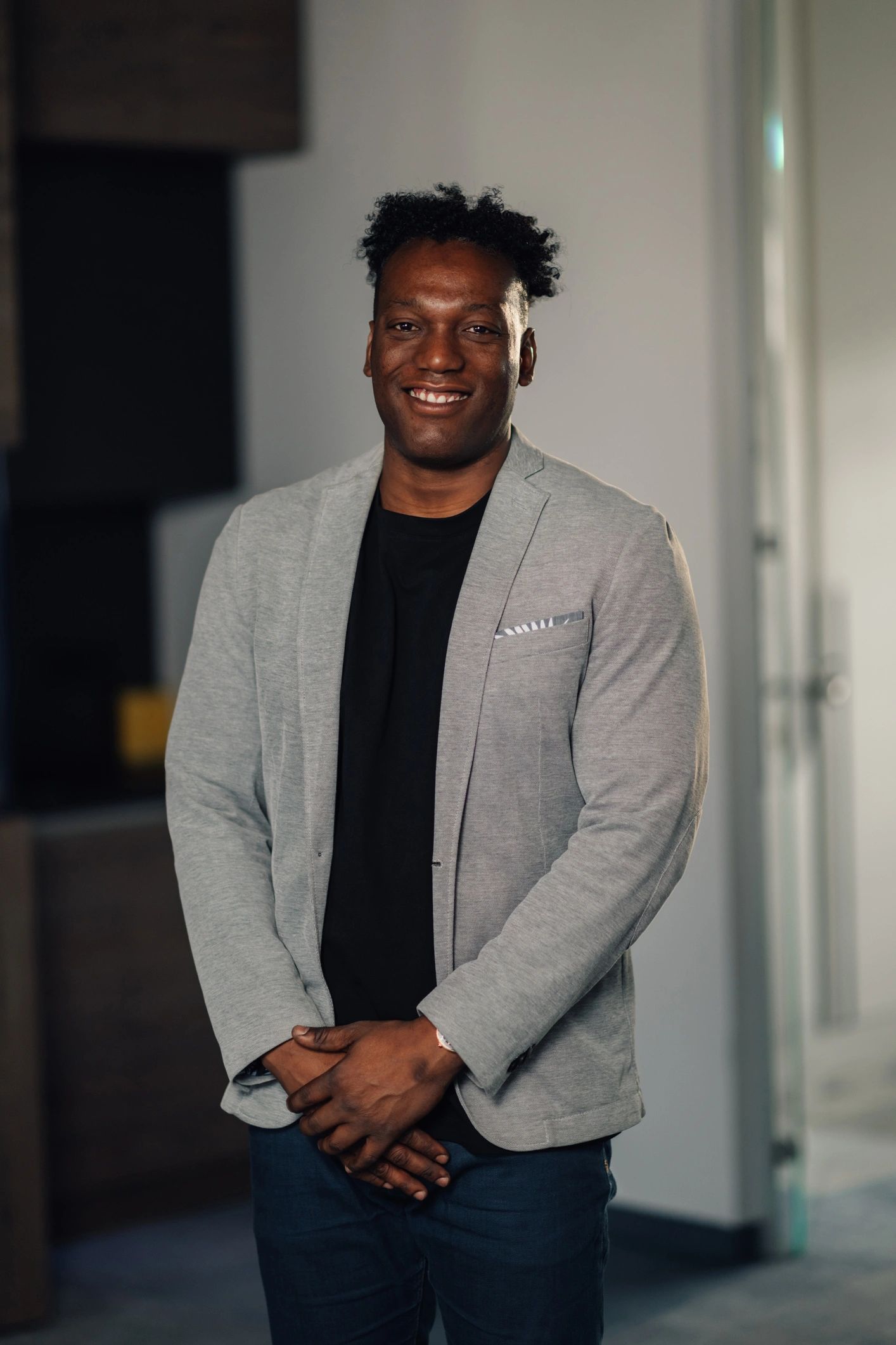 Portrait of David Kabua, Family Support Coordinator